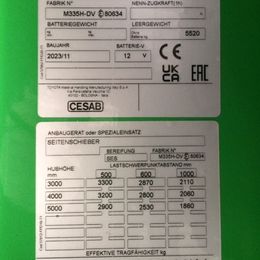 Cesab M 335 H-DV * Dieselstapler