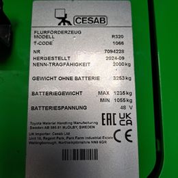 Cesab R 320 * Schubmaststapler