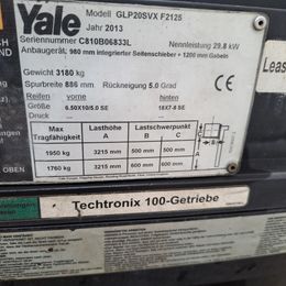 Yale GLP 20 SVX Value * Treibgasstapler