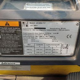 Hyster J2.5XN-717 4-Rad Elektrostapler gebraucht Hyster J2.5XN-717 * 4-Rad Elektrostapler