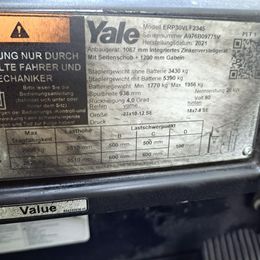 Yale ERP 30 VL * 4-Rad Elektrostapler