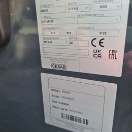 Cesab B420II 4-Rad Elektrostapler gebraucht Cesab B420II * 4-Rad Elektrostapler